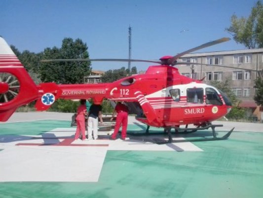 Elicopterul SMURD a fost solicitat la Băneasa